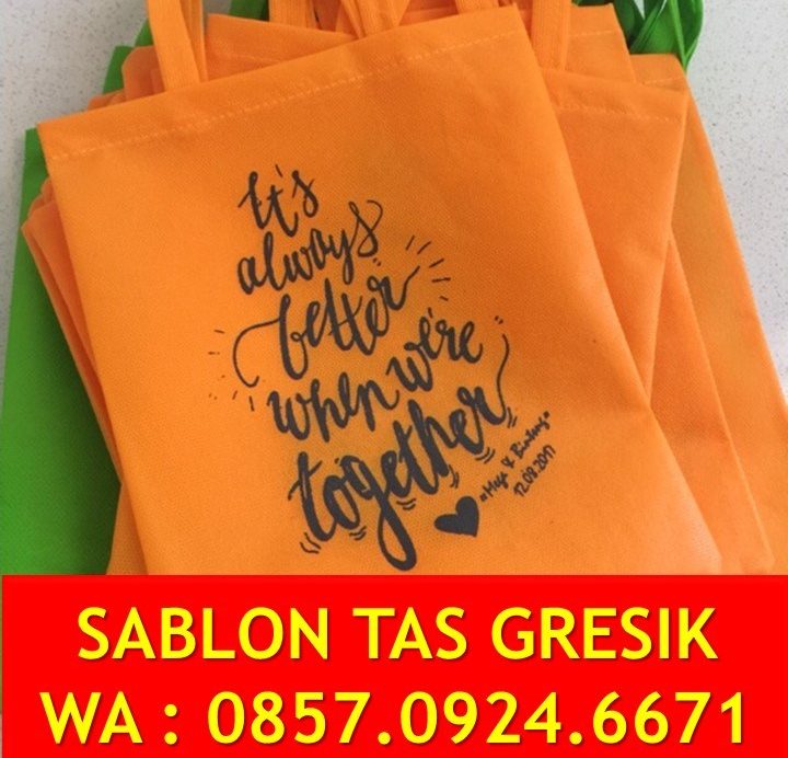 WA : 0857.0924.6671 Sablon Tas Gresik